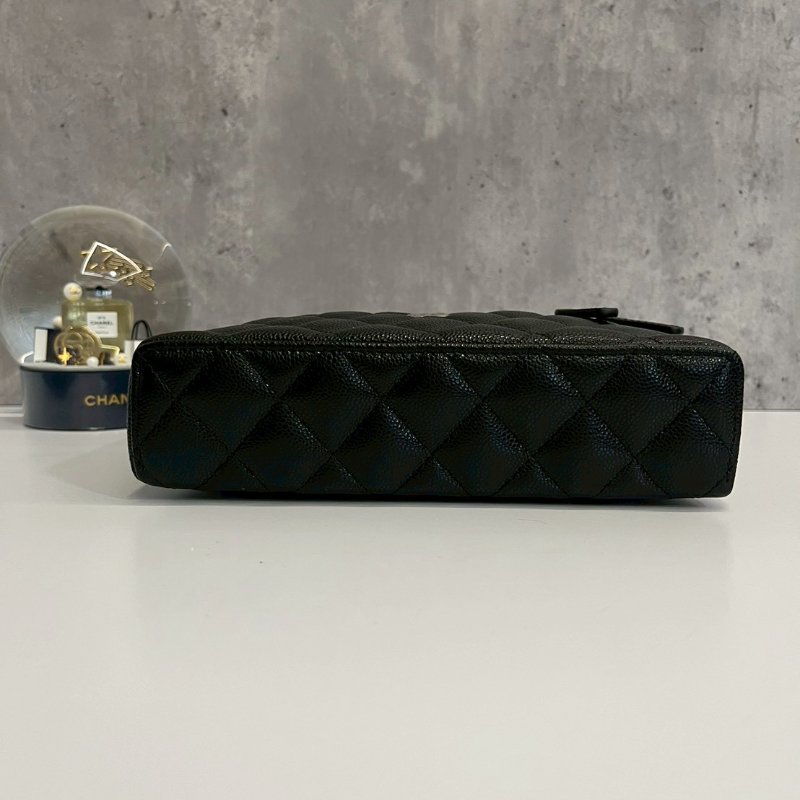 Chanel 26p LP包 黑金荔枝牛-6