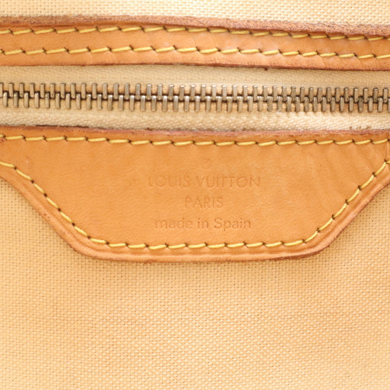 路易威登 Damier Azur Neverfull MM N51107 女士真皮手提包/單肩包-7