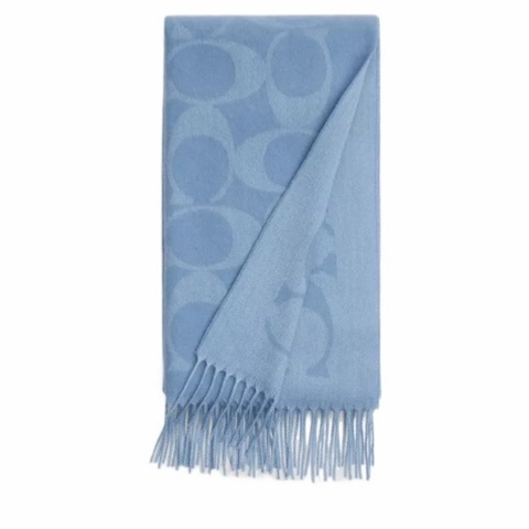 Coach 女士 標誌性圍巾均碼碼193cm*48.3cm