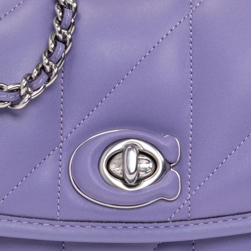 Coach 女士 絎縫單肩包均碼碼19.5cm*5cm*13cm-3