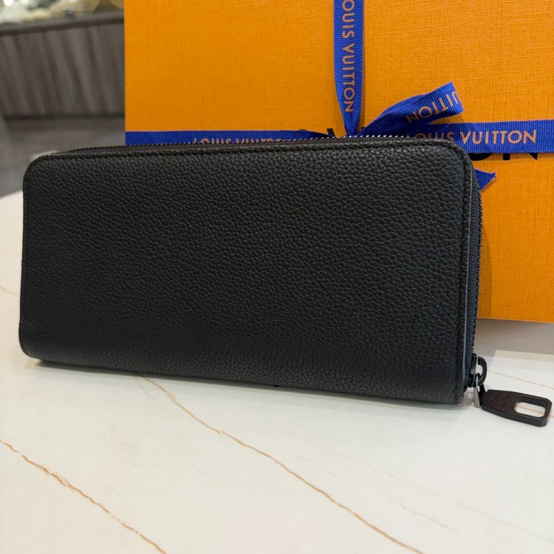 *SHIHNA名牌精品* LV M25959 黑色粒面拉鍊錢包-7