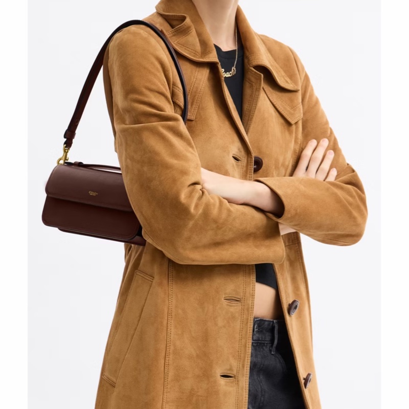 Coach 女士 Elora 頂部提手單肩包均碼碼21cm*4.5cm*11cm-4