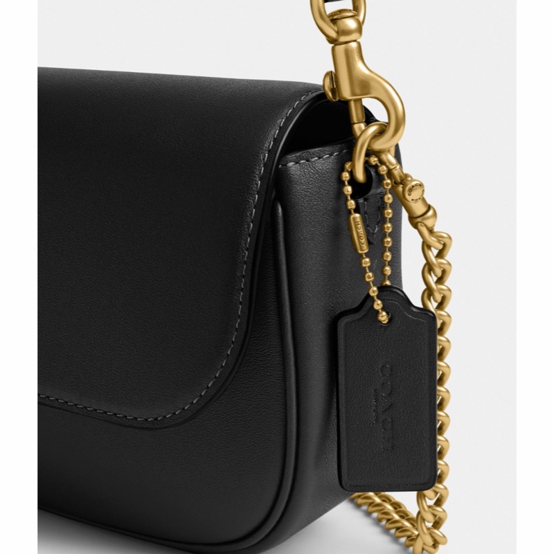 Coach 女士 Brook 翻蓋鏈條包均碼碼23.5cm*4.5cm*12cm-5