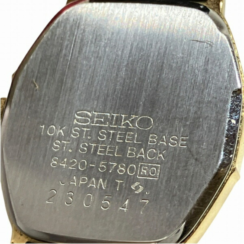 精工 Exceline 8420-5780 石英錶,鑲嵌 1 顆鑽石,女士款-4