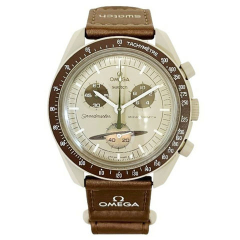 歐米茄 x Swatch MoonSwatch 土星任務 SO33T100 石英男士腕錶
