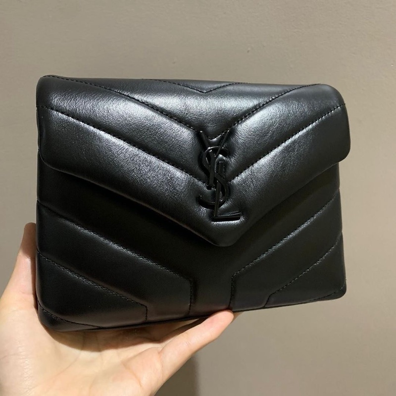 Saint Laurent 女士 絎縫單肩包均碼碼MINI、20cm*7.5cm*14cm-1