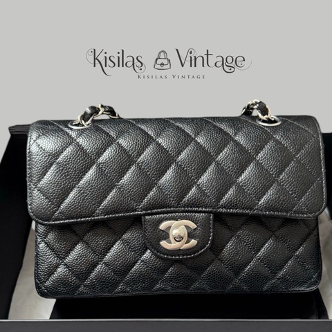 Chanel Caviar CF23銀扣