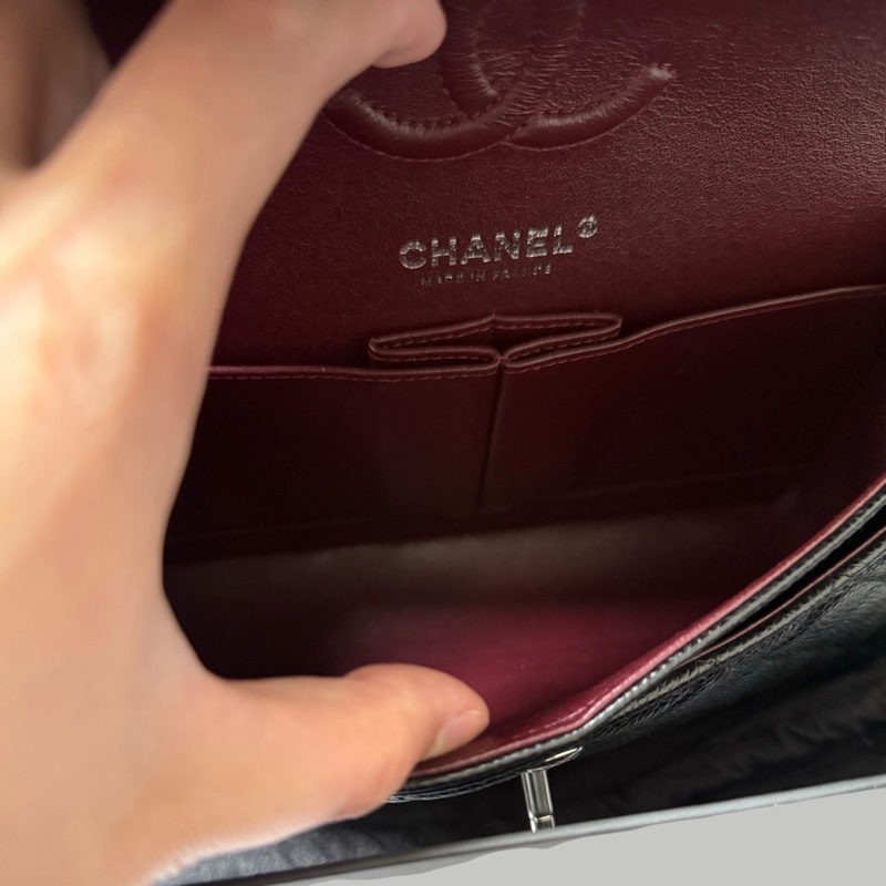 Chanel Caviar CF23銀扣-9