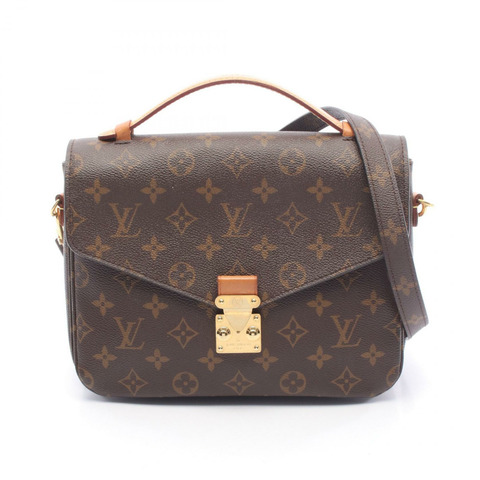 路易威登 Pochette Metis MM 單肩斜背包 M44875 Monogram 棕色