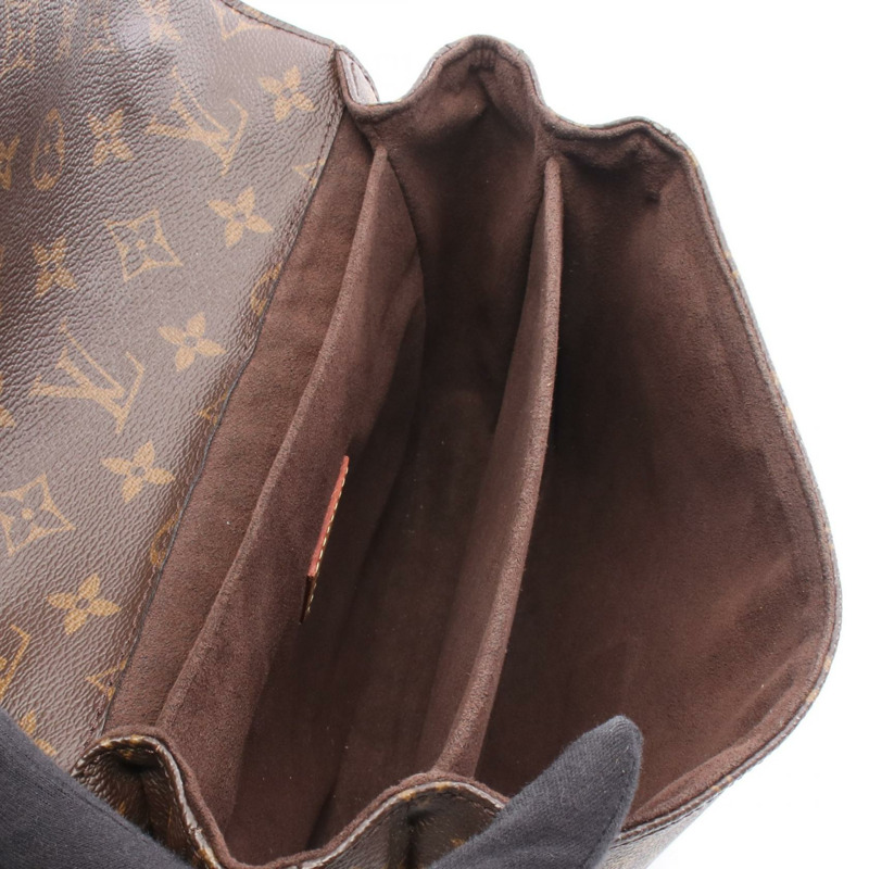 路易威登 Pochette Metis MM 單肩斜背包 M44875 Monogram 棕色-2