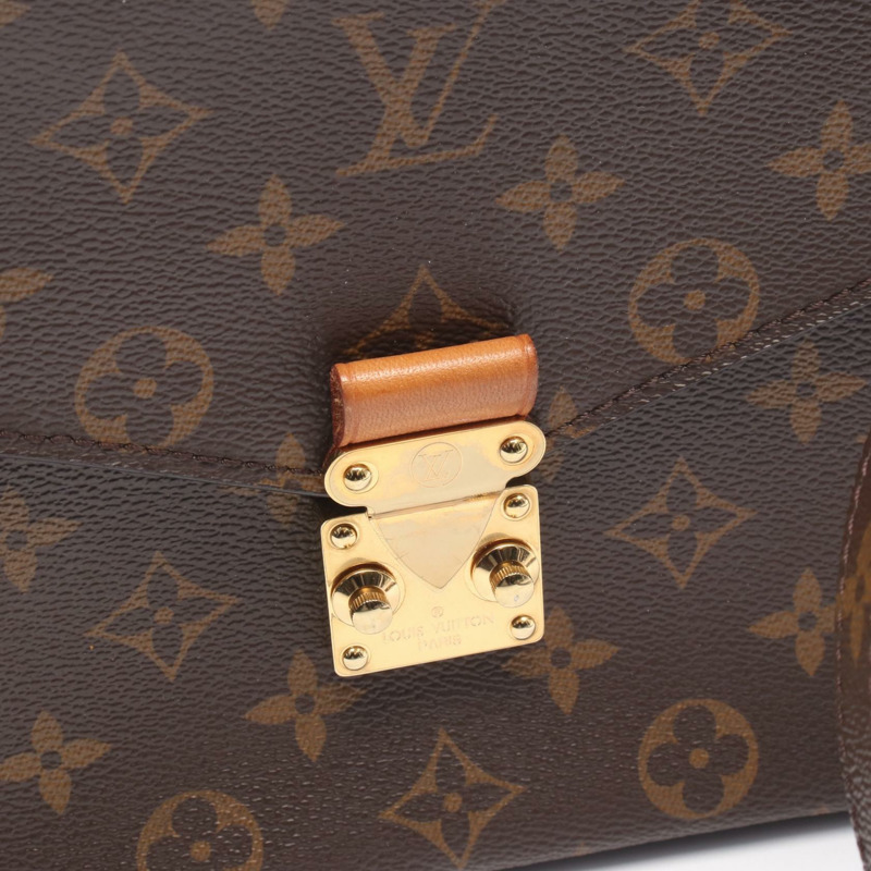 路易威登 Pochette Metis MM 單肩斜背包 M44875 Monogram 棕色-8