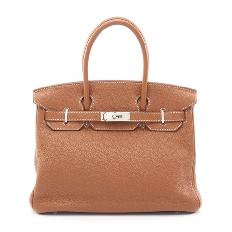 愛馬仕 Birkin 30 手提包，Togo 皮革，棕色，金色 SHW，二手，女士款