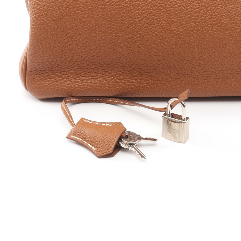 愛馬仕 Birkin 30 手提包,Togo 皮革,棕色,金色 SHW,二手,女士款-5