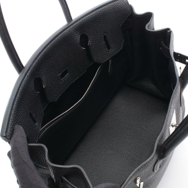 愛馬仕 Birkin 30 手提包,Togo 皮革,黑色,二手,女士,O SHW-2