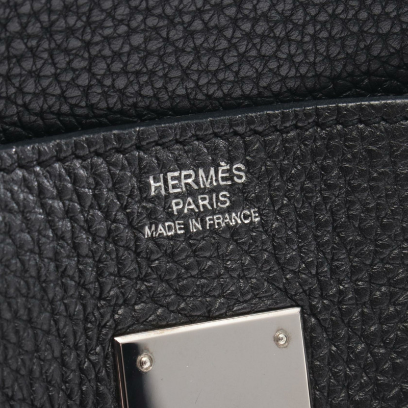 愛馬仕 Birkin 30 手提包,Togo 皮革,黑色,二手,女士,O SHW-3