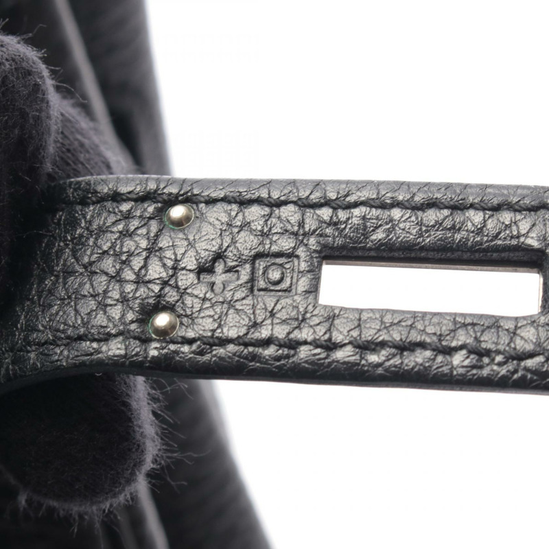 愛馬仕 Birkin 30 手提包,Togo 皮革,黑色,二手,女士,O SHW-4