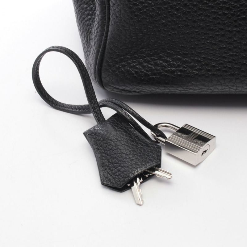 愛馬仕 Birkin 30 手提包,Togo 皮革,黑色,二手,女士,O SHW-5