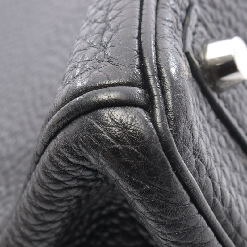 愛馬仕 Birkin 30 手提包,Togo 皮革,黑色,二手,女士,O SHW-7