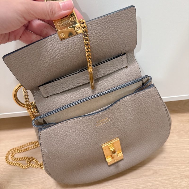 Chloe drew mini小豬包 迷你 大象灰-1