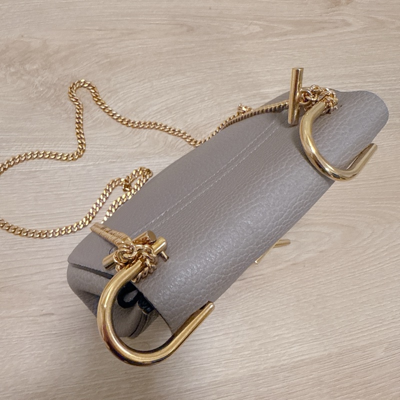 Chloe drew mini小豬包 迷你 大象灰-14