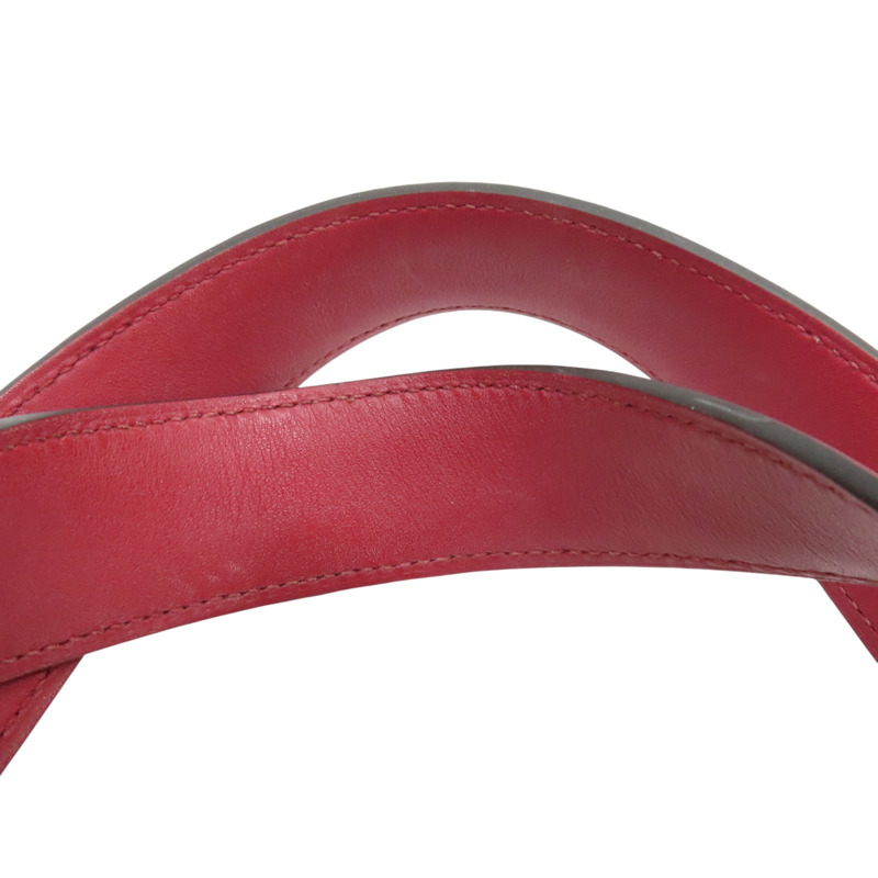 橘色 Taurillon牛皮 Picotin Lock 26 手提包 X刻 銀釦【HERMES 愛馬仕】-12