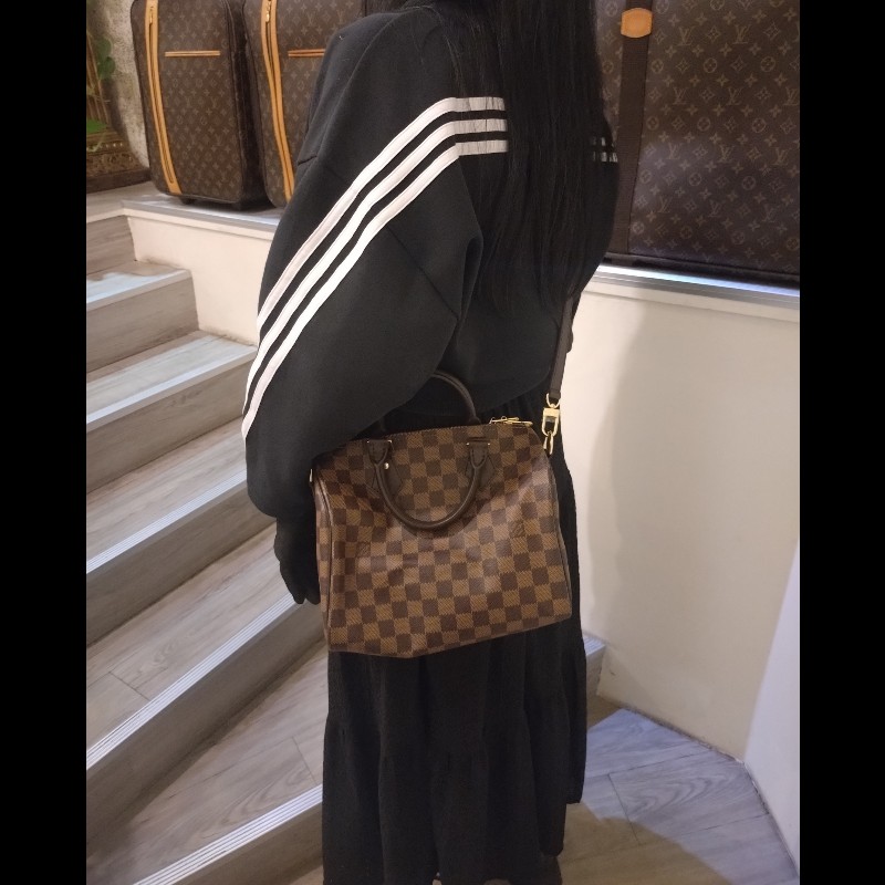 LV 咖格兩用波士頓包 speedy 25-5