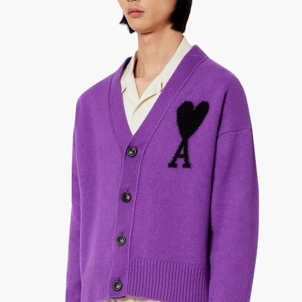 Ami Paris 經典羊毛全新cardigan-7