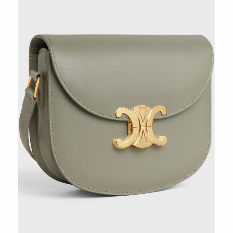 Celine 女士 BESACE CLEA 翻蓋單肩包均碼碼15cm*6cm*14cm-1
