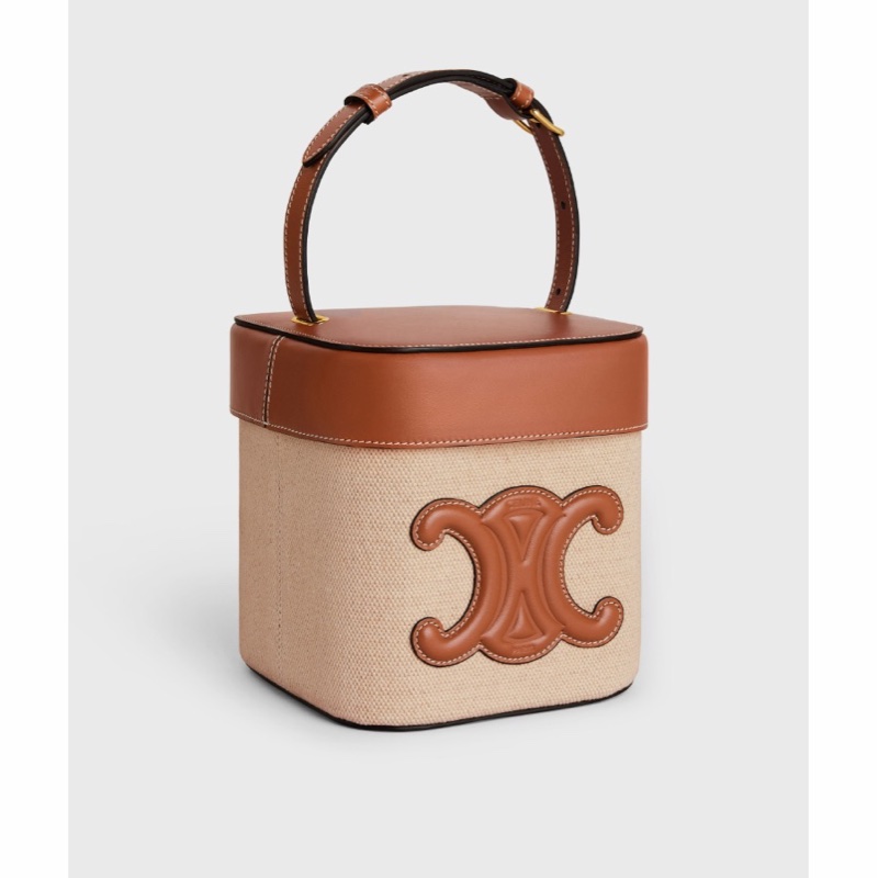 Celine 女士 中號方形盒子手提包均碼碼中號、16 X 16 X 16 CM-1