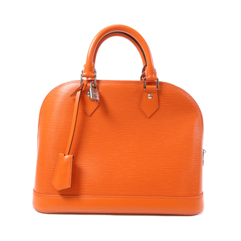 LOUIS VUITTON Epi Alma MM銀扣手挽袋-0