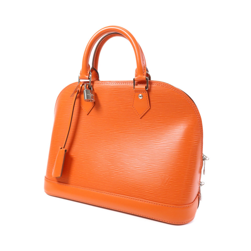 LOUIS VUITTON Epi Alma MM銀扣手挽袋-2