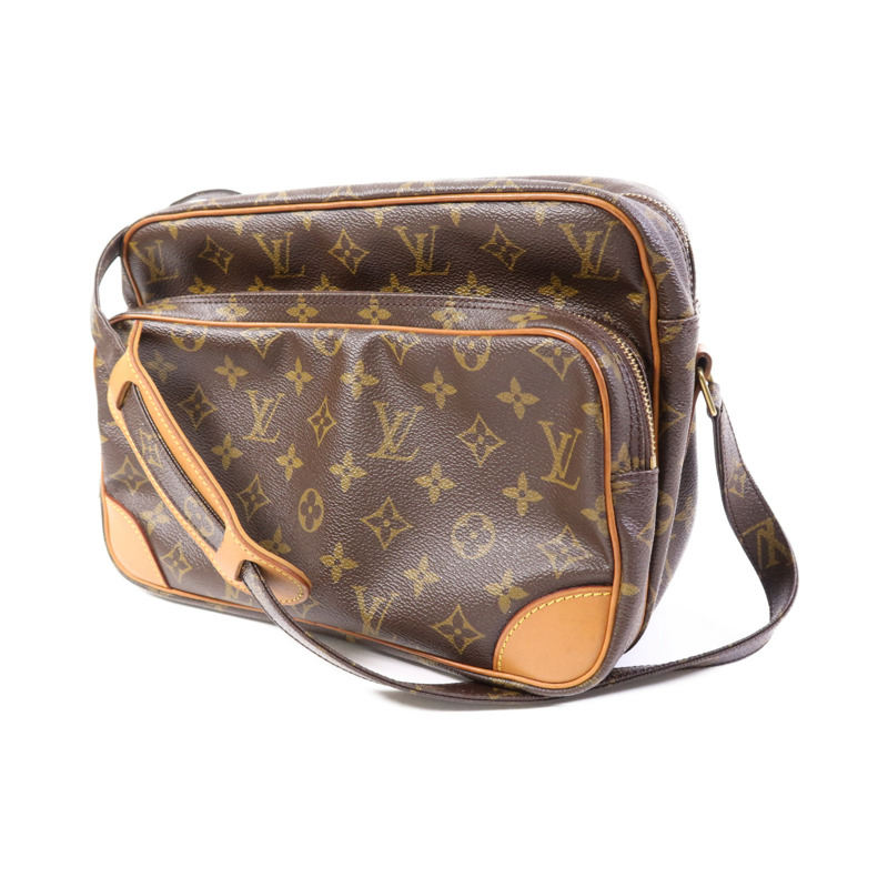 LOUIS VUITTON Monogram Nile金扣肩背袋-2