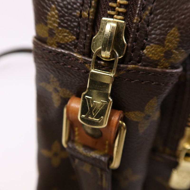 LOUIS VUITTON Monogram Nile金扣肩背袋-9