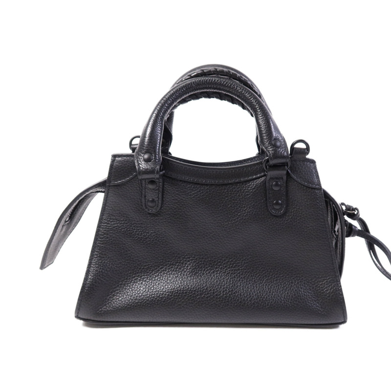 BALENCIAGA 牛皮皮革Mini Neo Classic City手挽肩背兩用袋-1