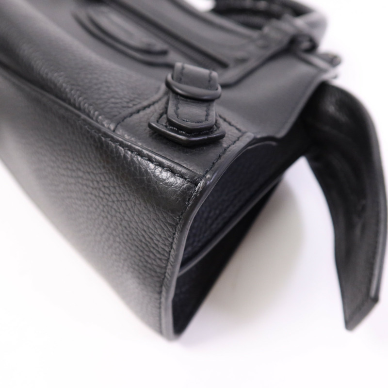 BALENCIAGA 牛皮皮革Mini Neo Classic City手挽肩背兩用袋-4