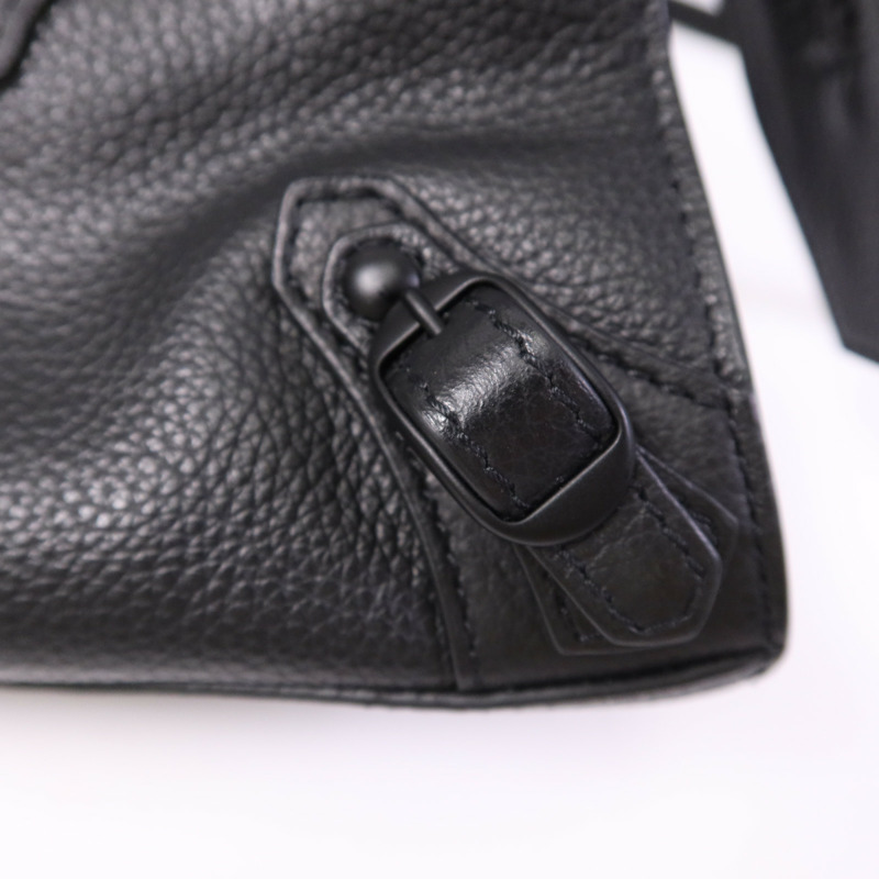 BALENCIAGA 牛皮皮革Mini Neo Classic City手挽肩背兩用袋-9