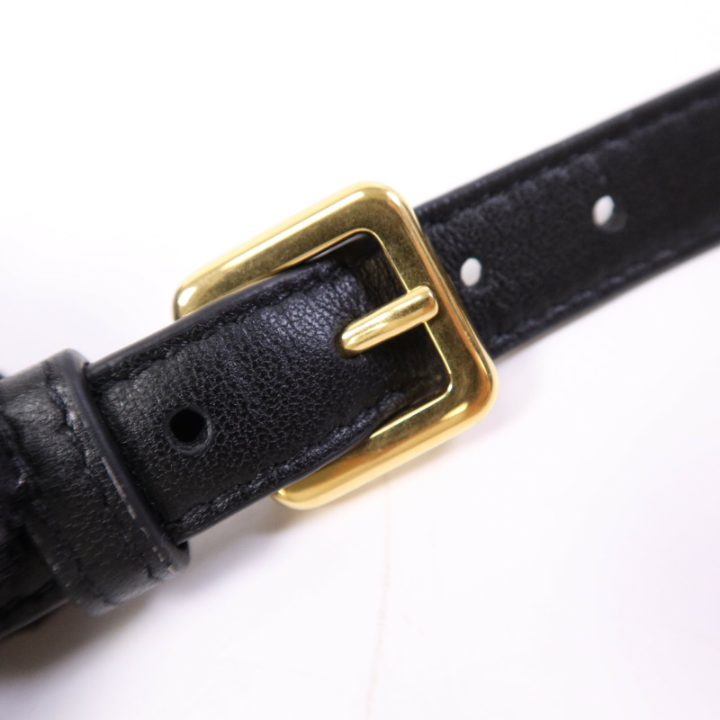 Dior 牛皮皮革Travel Vanity金扣手挽肩背兩用袋-9