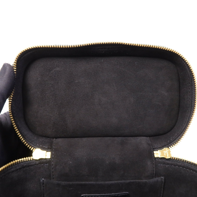 Dior 牛皮皮革Travel Vanity金扣手挽肩背兩用袋-12