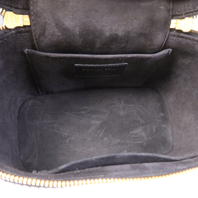 Dior 牛皮皮革Travel Vanity金扣手挽肩背兩用袋-13