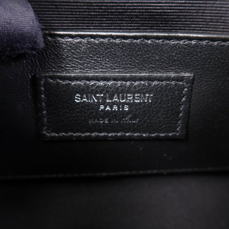 YVES SAINT LAURENT 牛皮皮革Envelope Small金扣鏈帶肩背袋-13