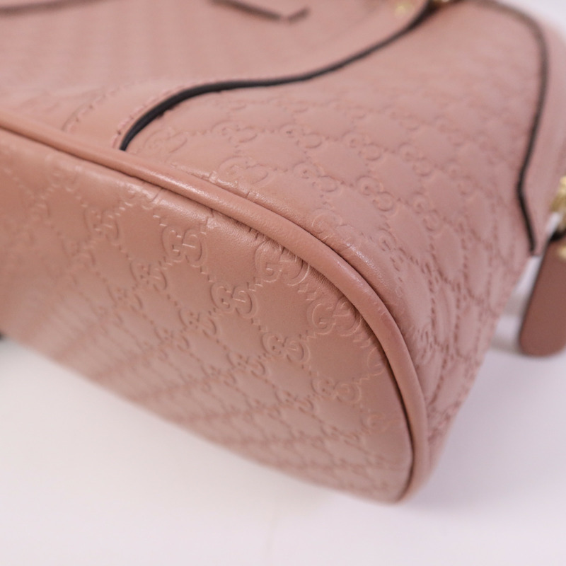 GUCCI 牛皮皮革2 Way Shoulder Bag金扣手挽肩背兩用袋-4