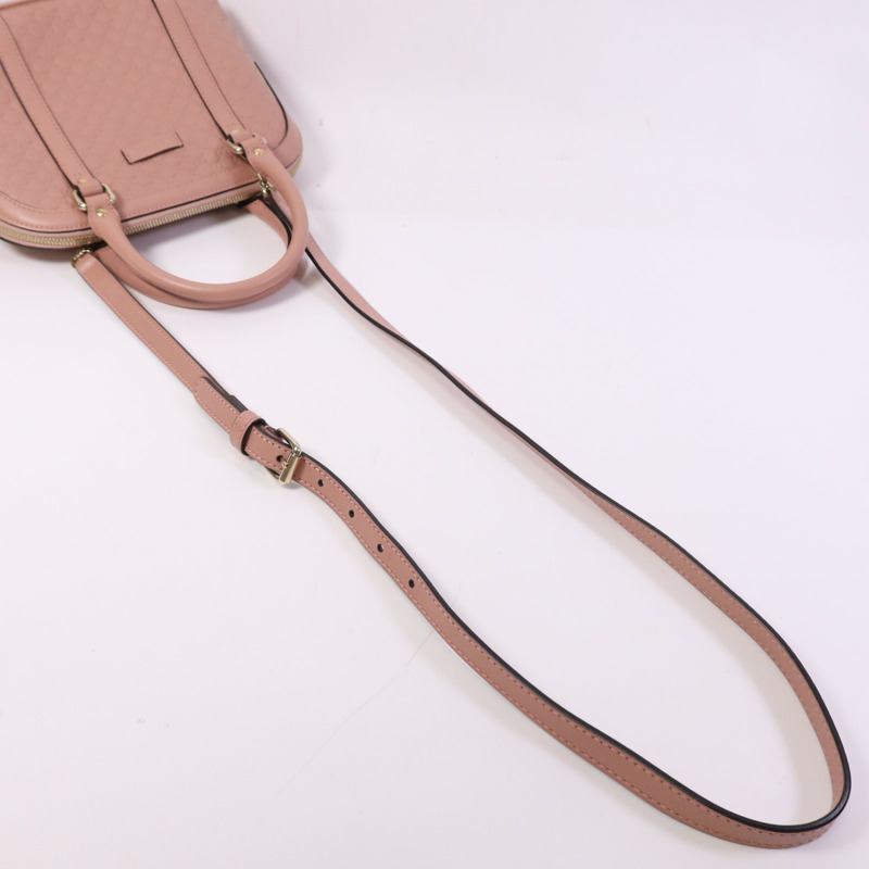 GUCCI 牛皮皮革2 Way Shoulder Bag金扣手挽肩背兩用袋-8