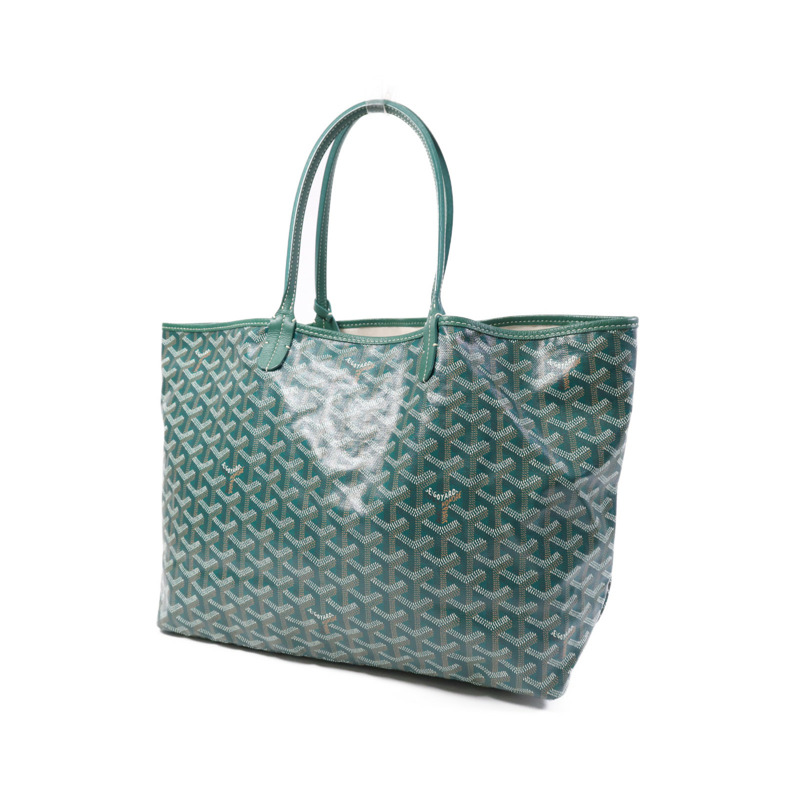 GOYARD 塗層帆布Saint Louis PM銀扣手挽袋-2