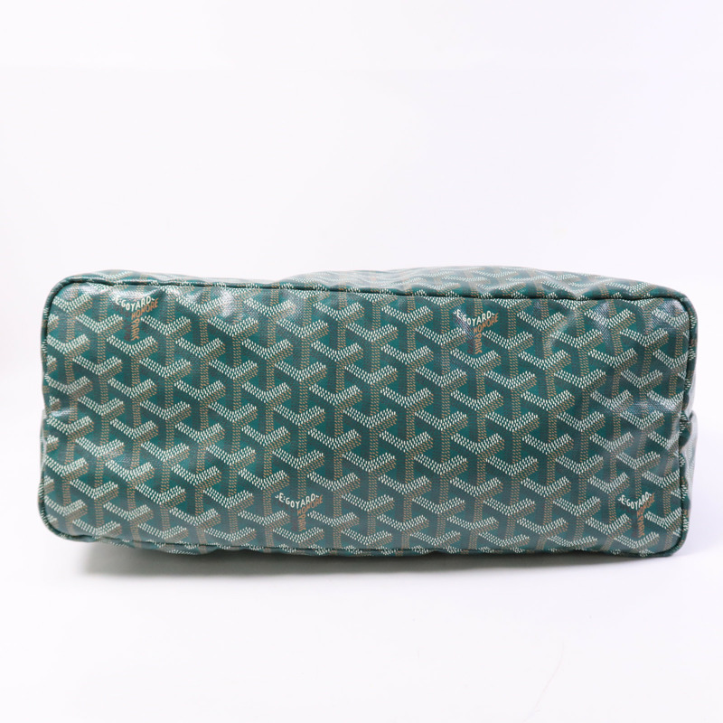 GOYARD 塗層帆布Saint Louis PM銀扣手挽袋-3