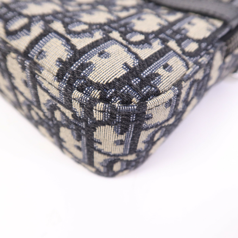 Dior 帆布Safari Messenger Bag銀扣肩背袋-4