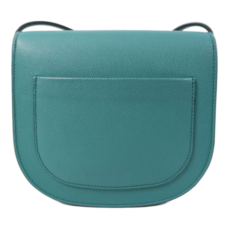 CELINE 牛皮皮革Trotteur銀扣肩背袋-1