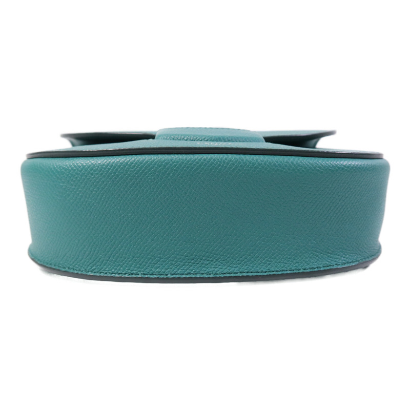 CELINE 牛皮皮革Trotteur銀扣肩背袋-3