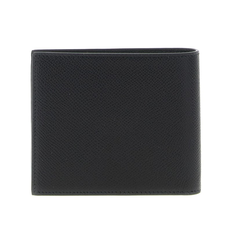 【Balenciaga 巴黎世家】Passport Square 皮革 卡夾 皮夾 短夾 黑色 8463312AB4Y1000-2