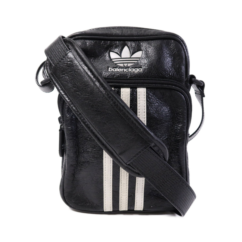 BALENCIAGA 牛皮皮革Small Crossbody Messenger肩背袋-0