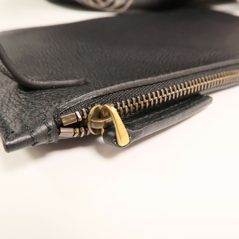 GUCCI 牛皮皮革Rucksack金扣背包-9